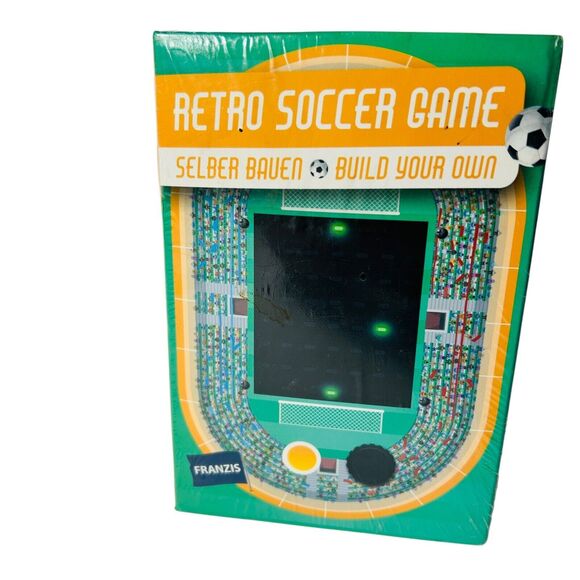 Franzis Retro Soccer Game Kit Build Your Own Electronic No Soldering 2020 NEW - Picture 1 of 4